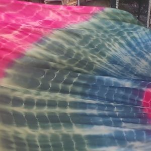 Rachel spaghetti strap tye dye dress 2x